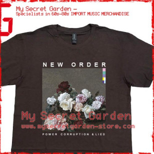 New Order - Power, Corruption & Lies T Shirt 